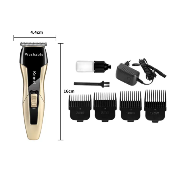 Kemei KM‑5015 Cordless Hair & Beard Trimmer