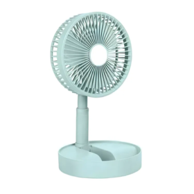 JOYKALY Mini Rechargeable Table Fan (with Led light) - YG-737