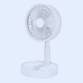 JOYKALY Mini Rechargeable Table Fan (with Led light) - YG-737