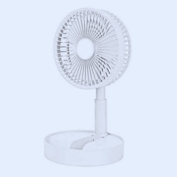 JOYKALY Mini Rechargeable Table Fan (with Led light) - YG-737