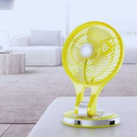 JR Portable Mini Fan With Led Light - Jr-5580