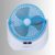 Y Super lithium rechargeable mini table fan with LED light - JY-1880