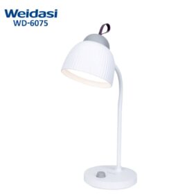 WEIDASI AC/DC LED Rechargeable Desk Table Lamp With Adjustable Brightness - WD-6075