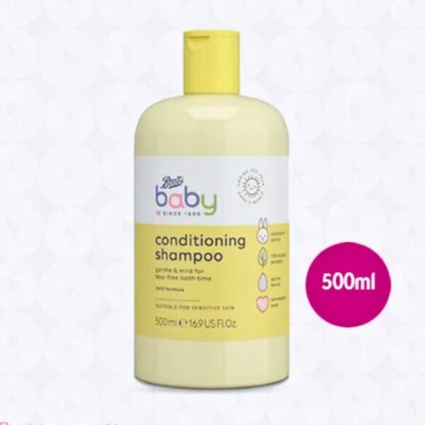 Boots Baby Conditioning Shampoo Gentle & Mild - 500ml