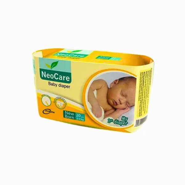 NeoCare Belts Style Baby Diaper (0-4Kg) - NB 20Pcs