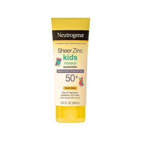 Neutrogena Sheer Zinc Kids Mineral Sunscreen SPF 50 - 88ml