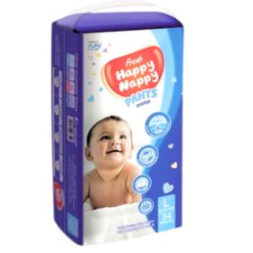 Fresh Happy Nappy Pants Baby Diaper (9-14Kg) - L 34pcs