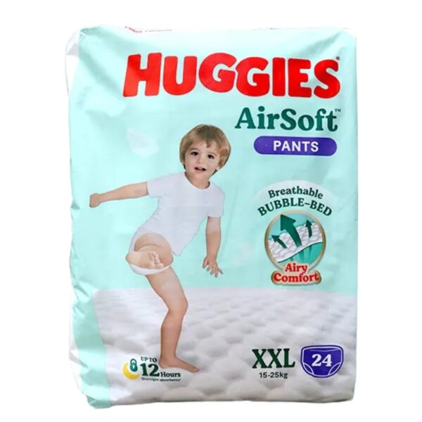 Huggies Airsoft Pants Baby Diaper (15-25kg) - XXL24