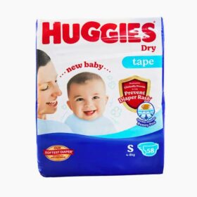 Huggies Dry Tape Baby Diaper (4-8kg) - S58