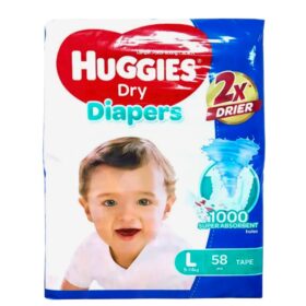 Huggies Dry Tape Baby Diaper (9-14kg) - L58