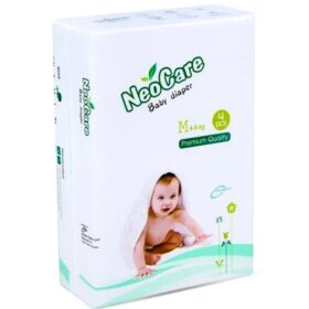 NeoCare Premium Belt Baby Diaper (4-9 Kg) - M50 Pcs