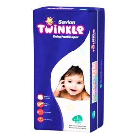 Savlon Twinkle Baby Pants Diaper (8-15Kg) - L 34pcs